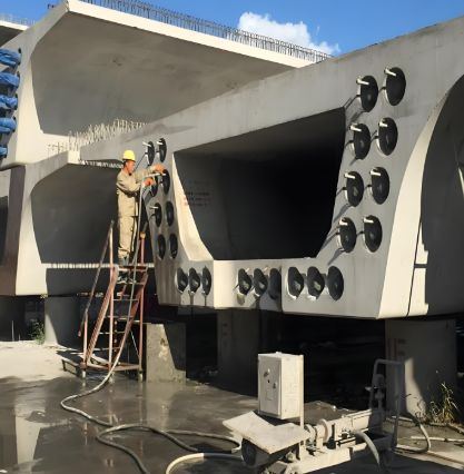 石鼓压浆料施工流程及注意事项